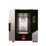 Konvektsioon-aurahi gaasiga 7x GN 1/1 Millennial Black Mask Gastro elektrooniline juhtimine Tecnoeka 230V/500W 13500kW 730x849x(H)951mm
