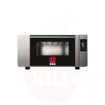 Backofen 2 Einschübe Tecnoeka mit Beschwadung und elektronischer Steuerung 400V/5500W 850x1250x(H)435mm