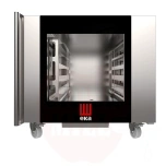 Kergituskapp 10x600x400 Millennial Black Mask ja Touch Screen 4/6 / 10x600x400 ahjudele juhtimine ahju tasandilt Tecnoeka GN 1/1 230V/1800W 850x1030x(H)700mm