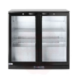 Baarikülmik 158L kaheukseline Arktic must 220-240V/160W 900x530x(H)870mm
