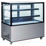 Kühlvitrine 410L mit 2 Regalen Arktic 230V/490W 1224x677x(H)1230mm