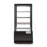 Kühlvitrine 78L Arktic schwarz 230V/170W 444x397x(H)940mm