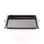 Bratblech HENDI emailliert 590x480x(H)55mm