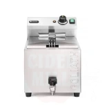 Fritüür XL 10L 300x585x(H)392mm HENDI GOLIATH äravoolukraaniga 400V/10200W