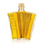 Klaaspudel 500ml Akordion läbipaistev 5tk