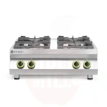 Gaasipliit 4-põletiga Kitchen Line HENDI lauapealne 19kW 800x700x(H)310mm