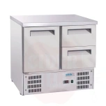 Külmlett 1 uksega 2 sahtliga Arktic GN 1/1 247L 220-240V/143W 900x700x(H)855mm