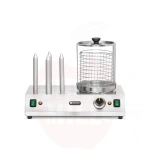Brötchenwärmer für Würstchen und Hot Dogs HENDI 220-240V/550W 500x310x(H)395mm