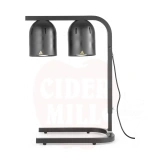Food warmer bridge 2-lamp infrared HENDI black 230V/250W 453x360x(H)790mm