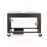 Gasgrill Tampa HENDI schwarz 10kW 1260x580x(H)900mm