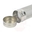 Hop tube 66x300mm with chain stainless steel