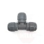 T-Stück 8x8x8mm DuoTight Schnellverbinder