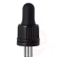 Korkpipett 100ml must matt rõngaga