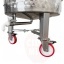 Fermentation tank 700L on wheels 10° conical bottom stainless