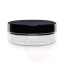Kunststoffdose PET 50ml mit schwarzem Deckel