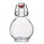 Glass bottle Sensatione 200ml with wire cap 10pcs